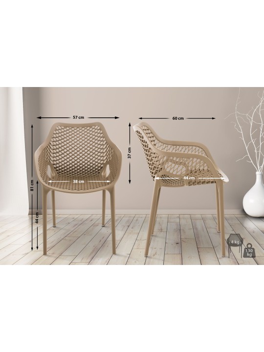 Silla Air XL, color fango Silla Air XL, color fango