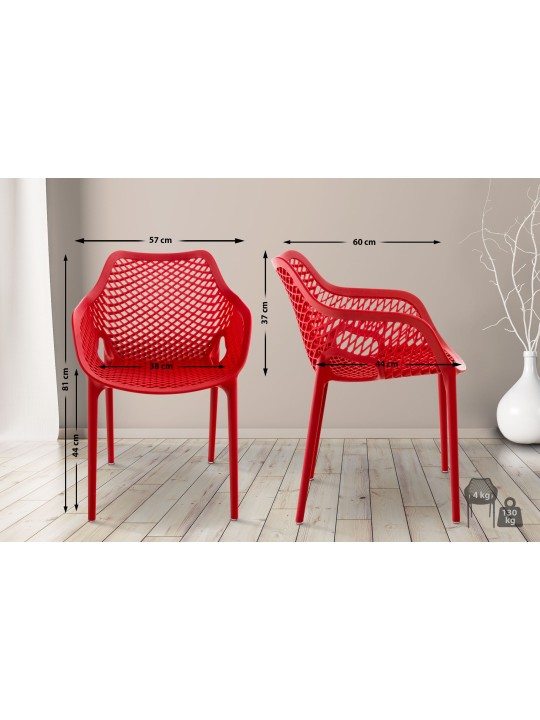 Silla Air XL, rojo Silla Air XL, rojo