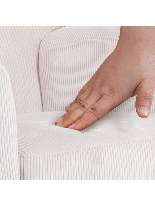 Sillón Kioni Cordón, crema