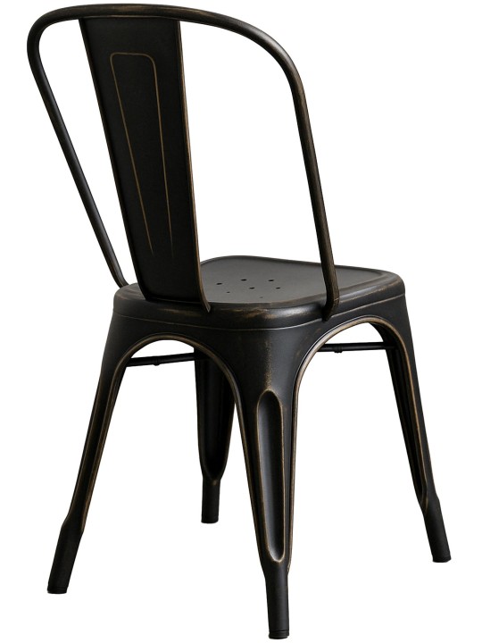 Silla Benedikt antigua, negro-oro Silla Benedikt antigua, negro-oro