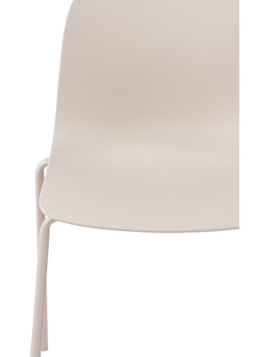 Juego de 2 sillas Hardin, gris claro