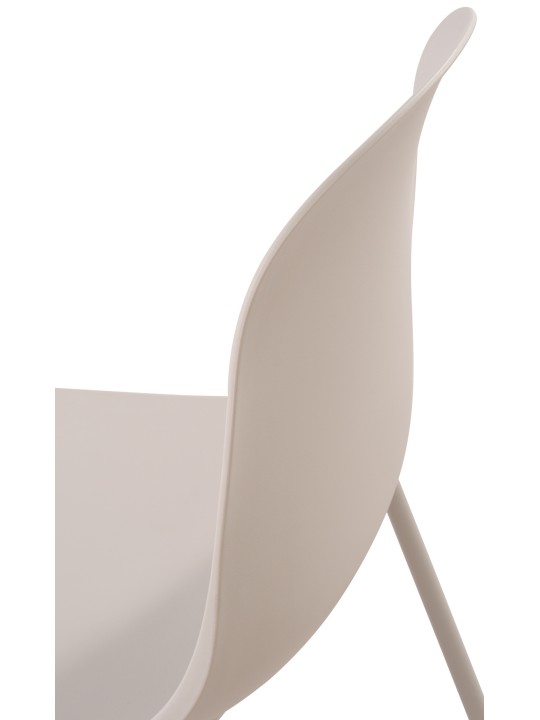 Juego de 2 sillas Hardin, gris claro