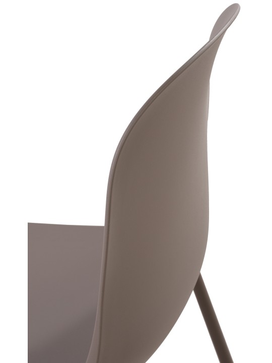 Juego de 2 sillas Hardin, taupe