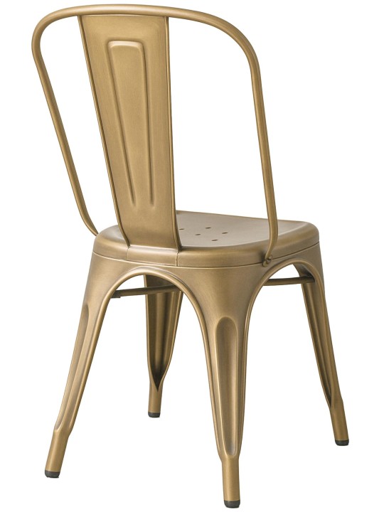 Juego de 4 sillas Benedikt, oro Juego de 4 sillas Benedikt, oro