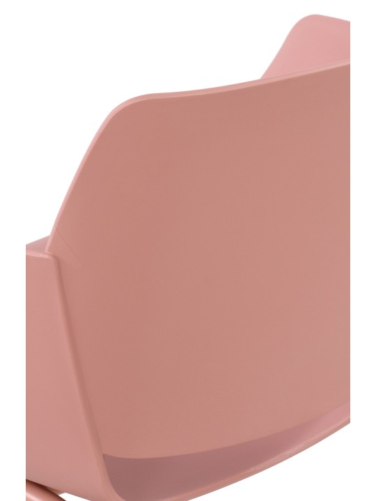 Conjunto de 2 sillas Alpena, rosa Conjunto de 2 sillas Alpena, rosa