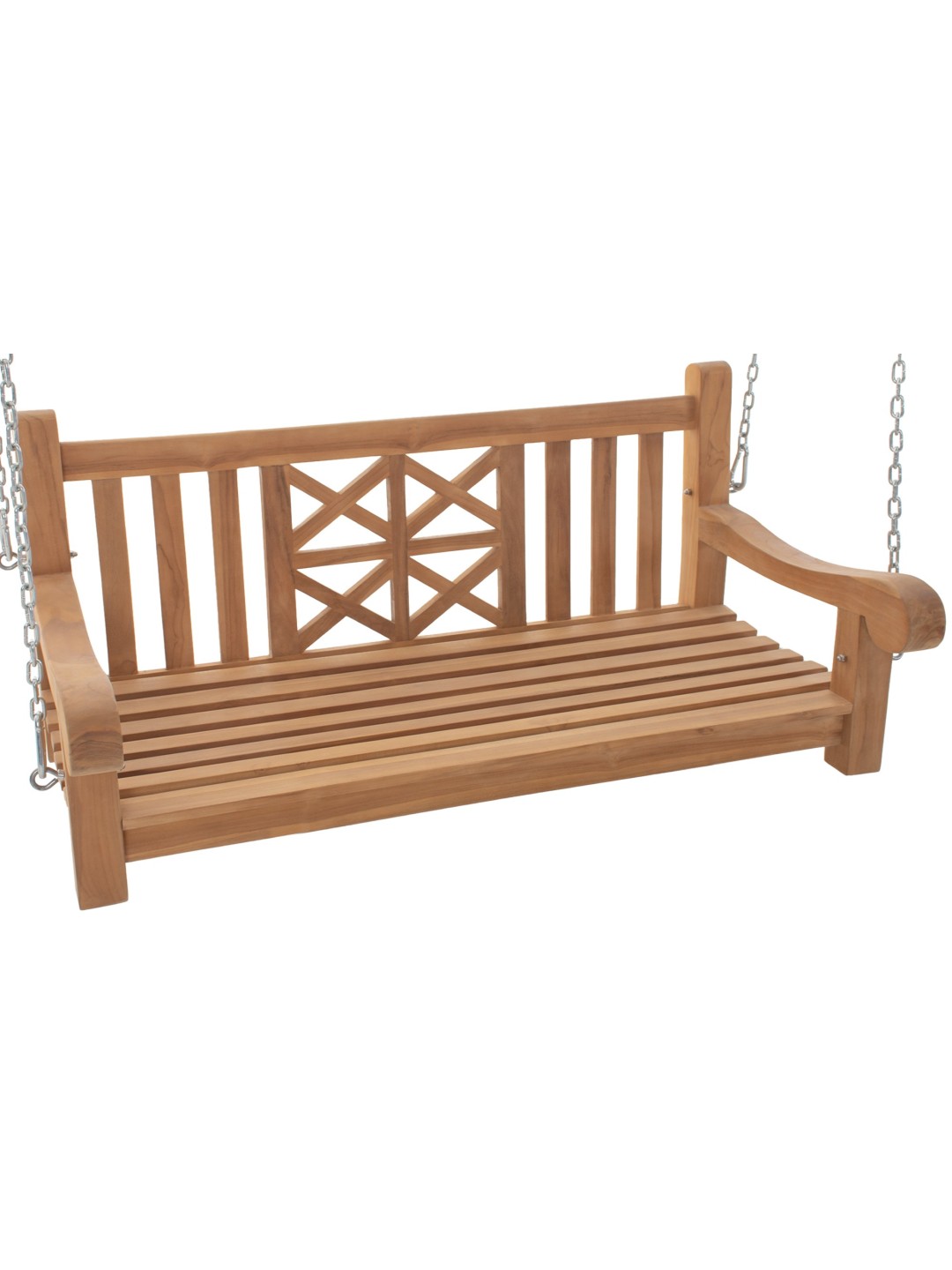 Banco columpio Granja 120 cm, teca