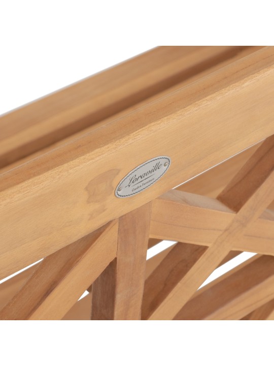 Banco columpio Granja 180 cm, teca