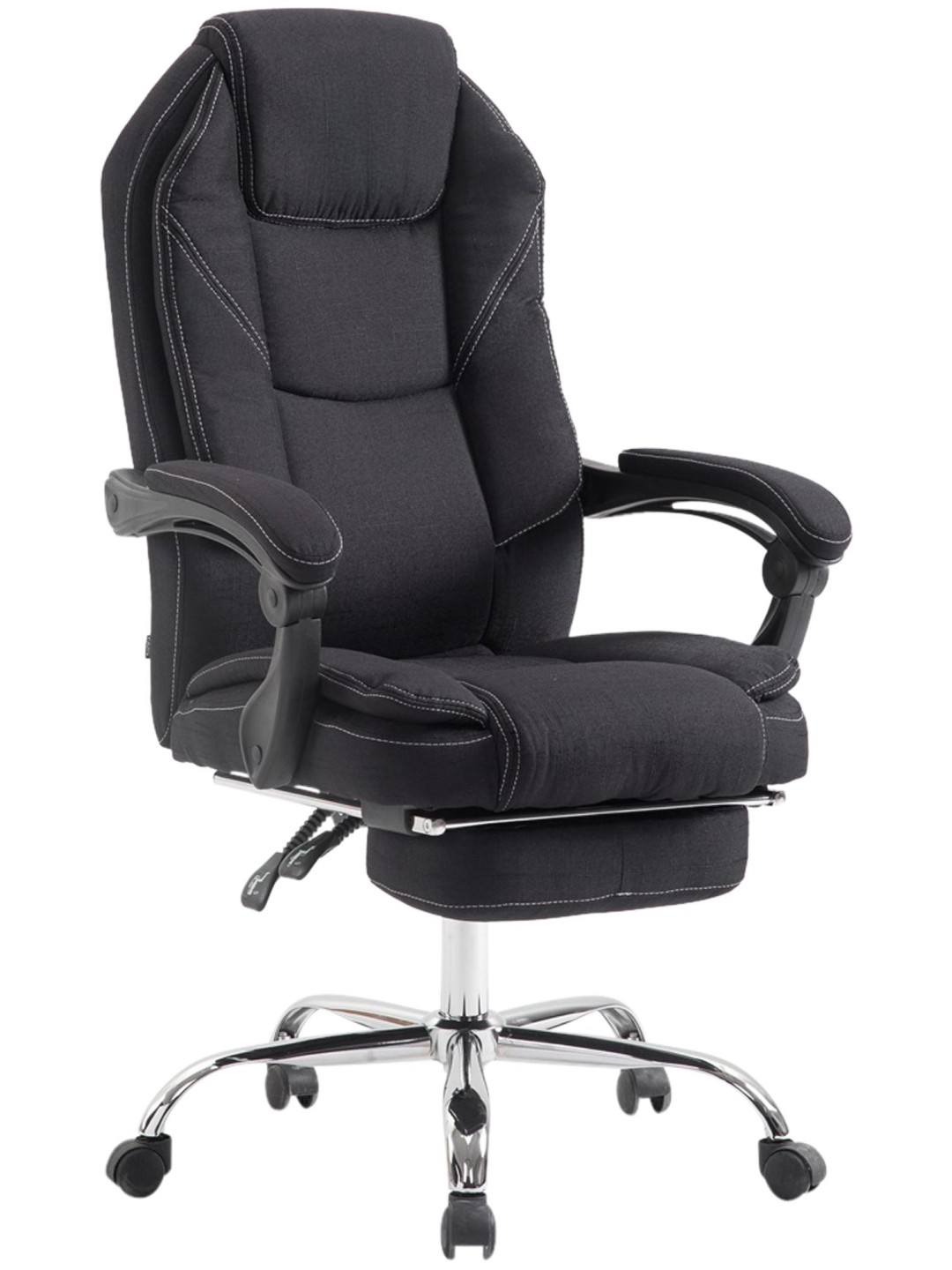 Silla de oficina Castle tela, negro