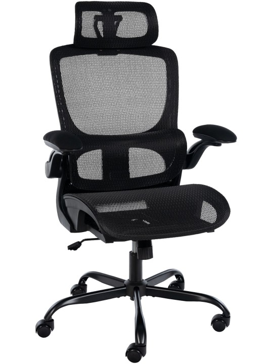 Silla de oficina Kaylee, negro