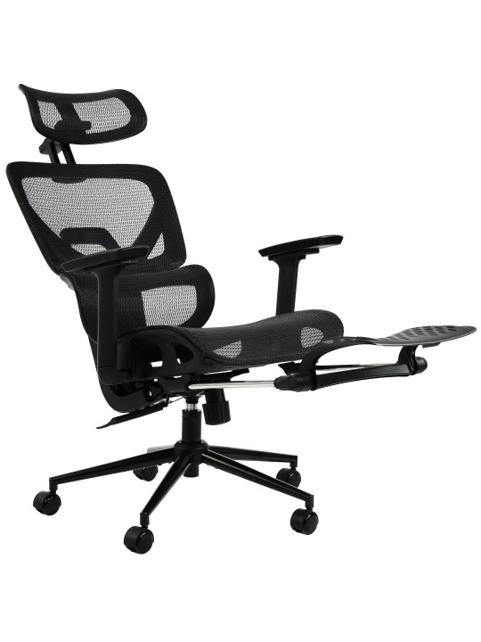 Silla de oficina Beresford, negro