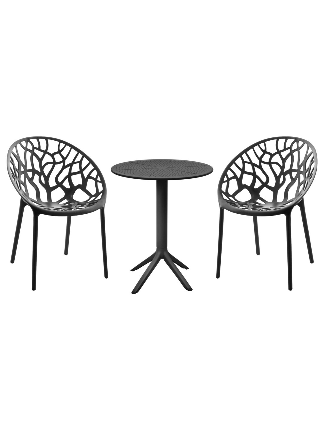 Grupo de asientos Hoscana, negro