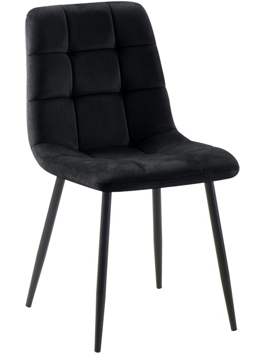 Silla de comedor Antibes, negro Silla de comedor Antibes, negro