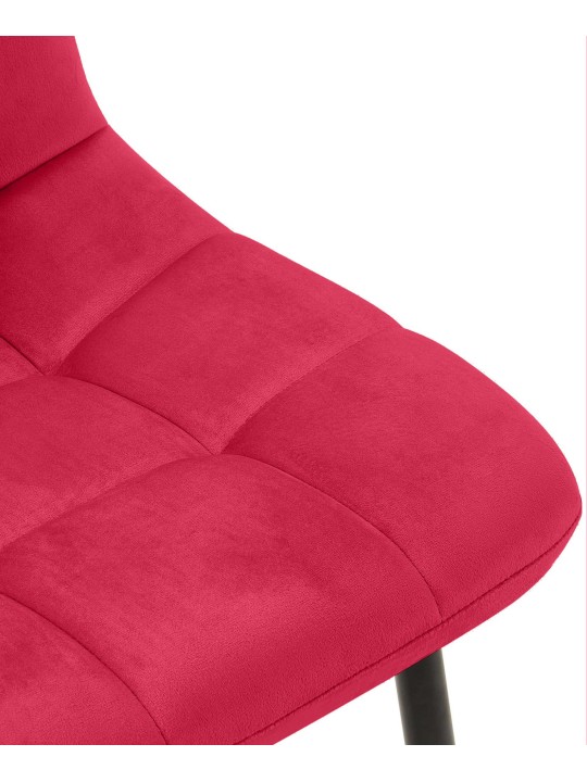 Silla de comedor Antibes, rojo