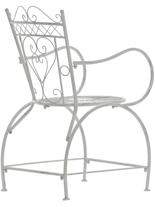 Silla Sheela, blanco antiguo Silla Sheela, blanco antiguo