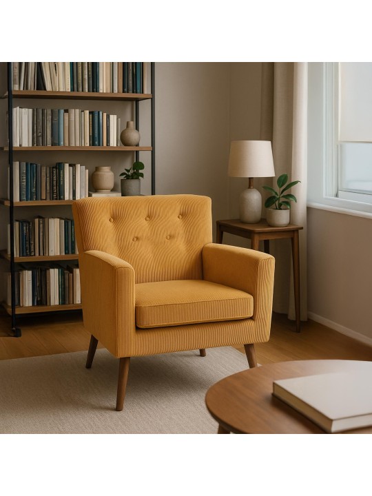 Sillón Kioni Cordón, naranja Sillón Kioni Cordón, naranja