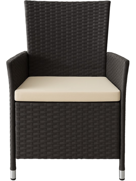 Grupo de asientos Fireda, marrón oscuro Grupo de asientos Fireda, marrón oscuro