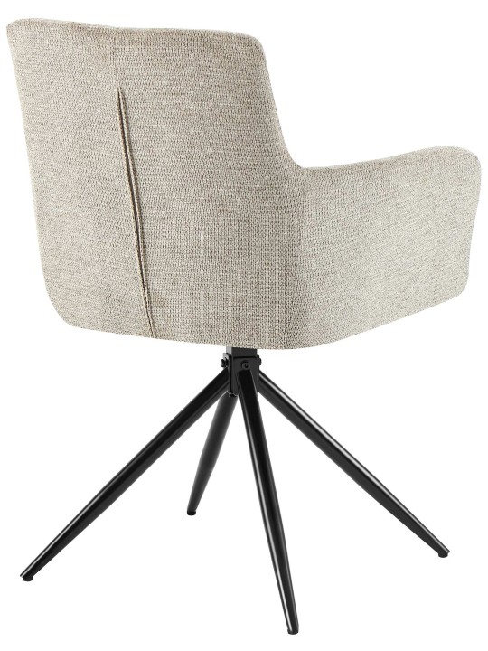 Silla de comedor Jonah tela, taupe