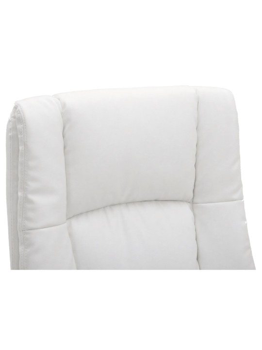 Silla de oficina XL Sparta piel sintética, blanco Silla de oficina XL Sparta piel sintética, blanco