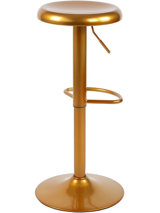 Juego de 2 taburetes de bar Williston, oro