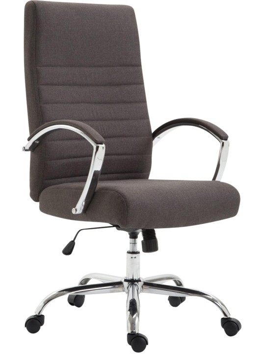 Silla de oficina tela Valais, gris oscuro Silla de oficina tela Valais, gris oscuro