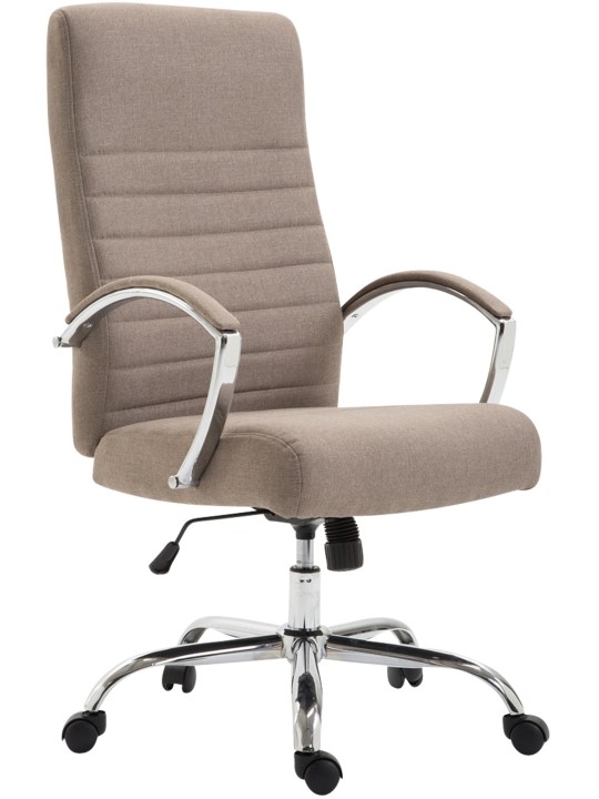 Silla de oficina tela Valais, taupe Silla de oficina tela Valais, taupe