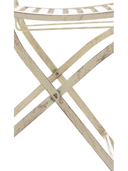 Conjunto de 2 sillas Sibell, crema antiguo