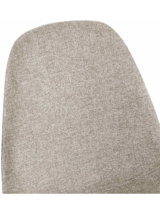 Silla de comedor tela Napier, crema