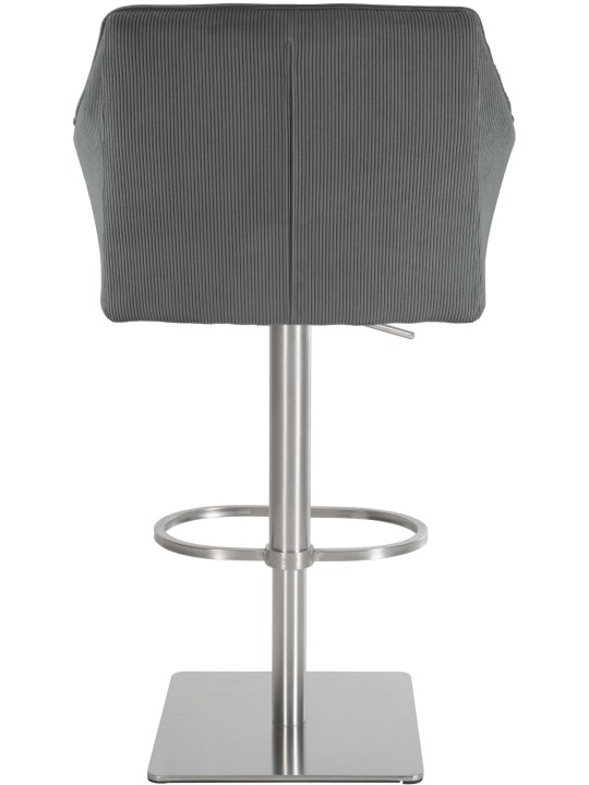 Taburete de bar Damaso E Cordón, gris