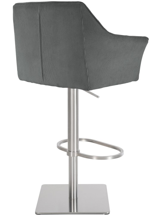 Taburete de bar Damaso E Cordón, gris