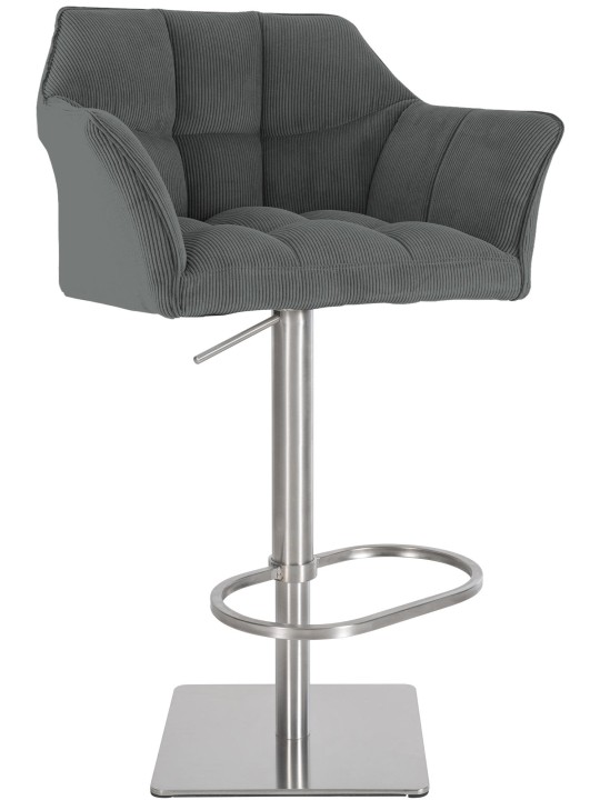 Taburete de bar Damaso E Cordón, gris