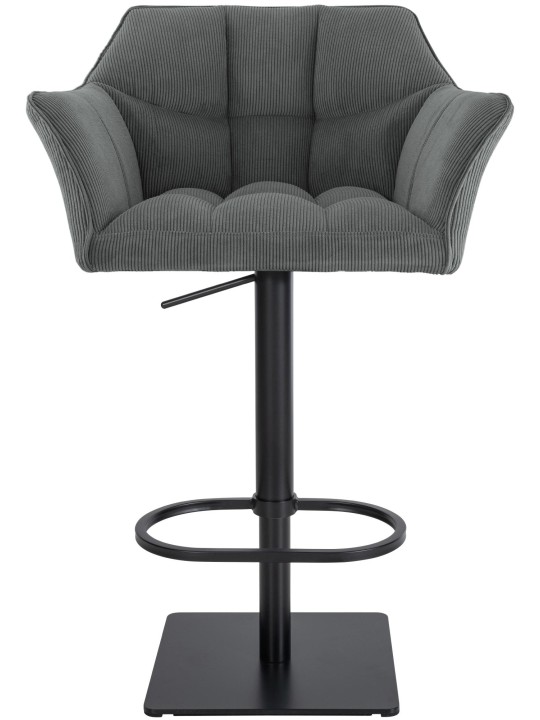 Taburete de bar Damaso B Cordón, gris