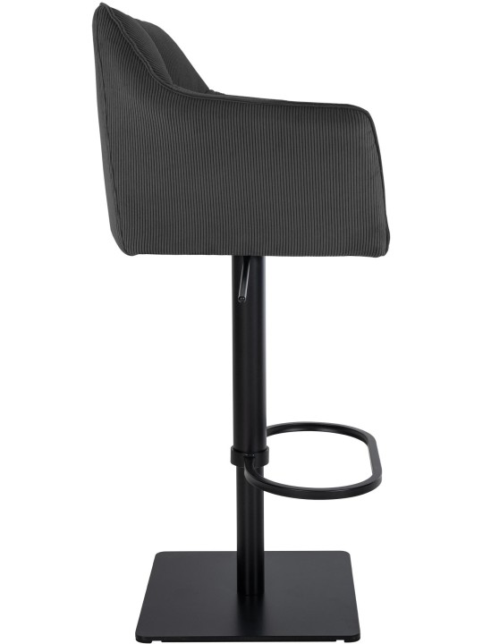 Taburete de bar Damaso B Cordón, gris oscuro Taburete de bar Damaso B Cordón, gris oscuro