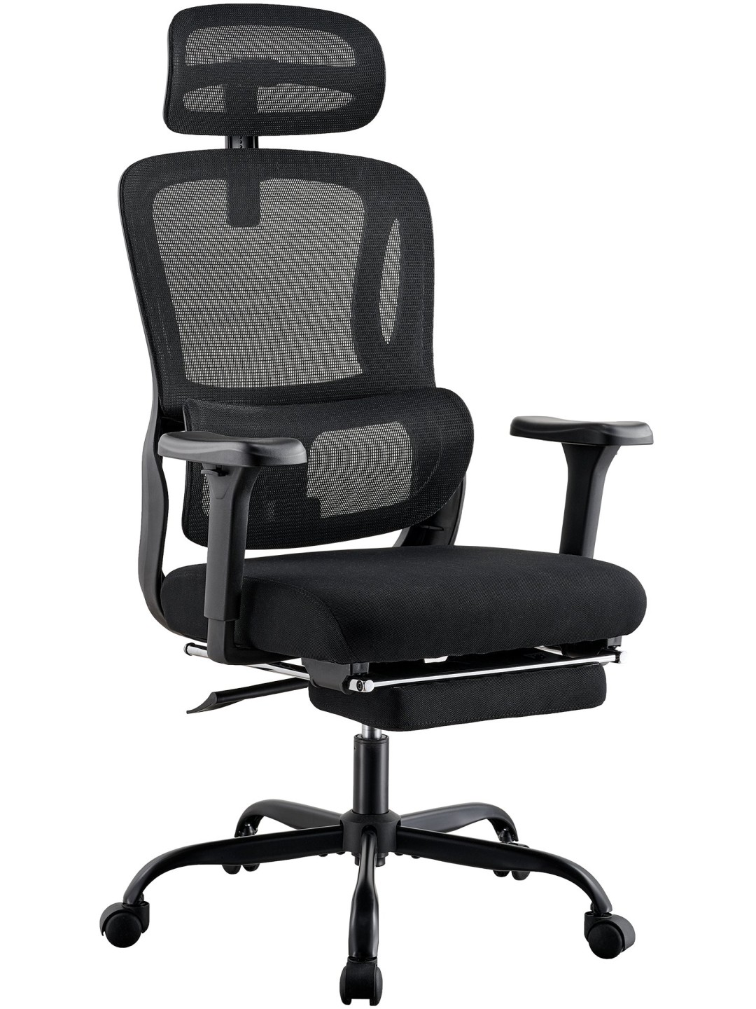 Silla de oficina Mankato, negro