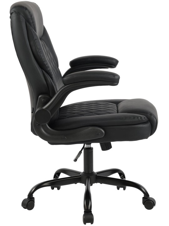 Silla de oficina Medfield piel sintética, negro