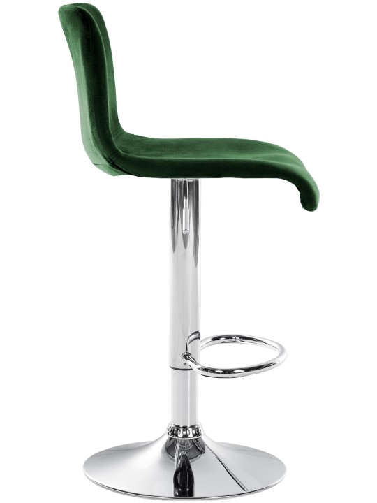 Taburete de bar Hoover terciopelo C, verde Taburete de bar Hoover terciopelo C, verde