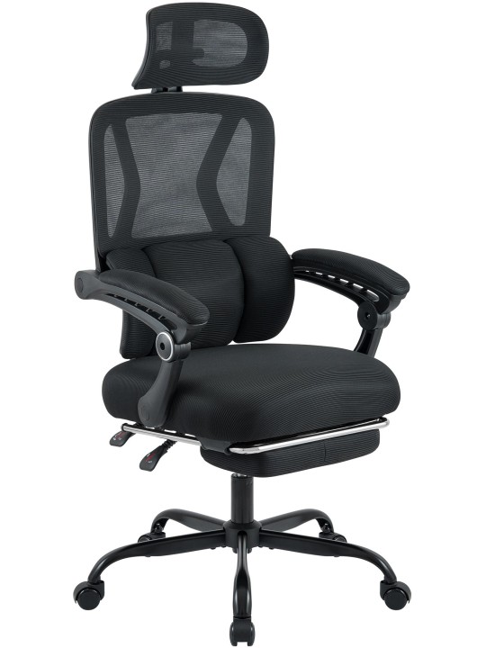 Silla de oficina Liberton, negro