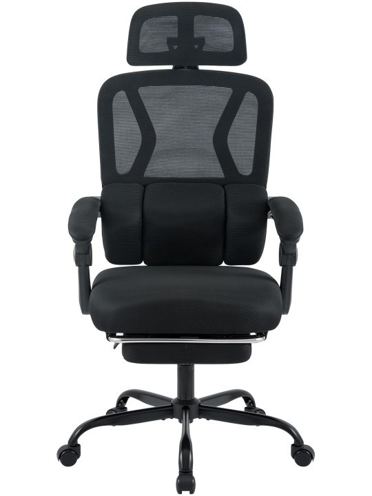 Silla de oficina Liberton, negro