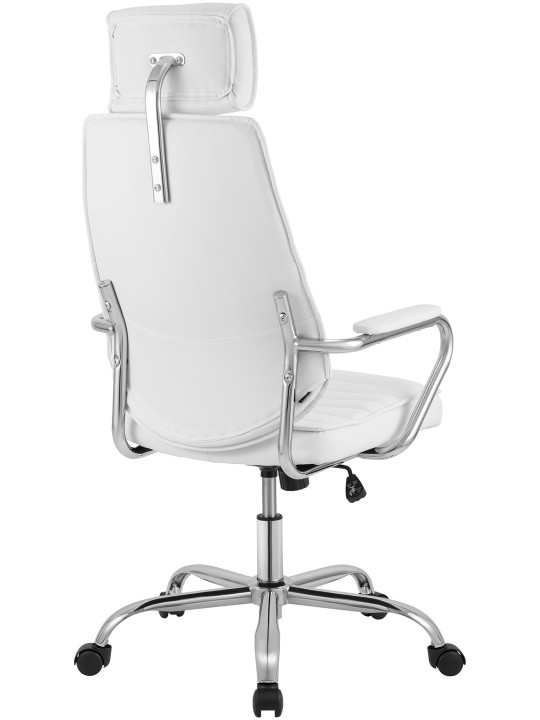 Silla de oficina Rako, blanco