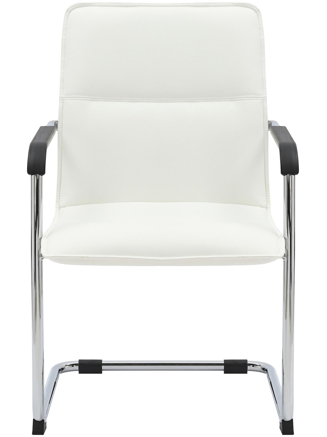 Silla de visita Seattle, blanco