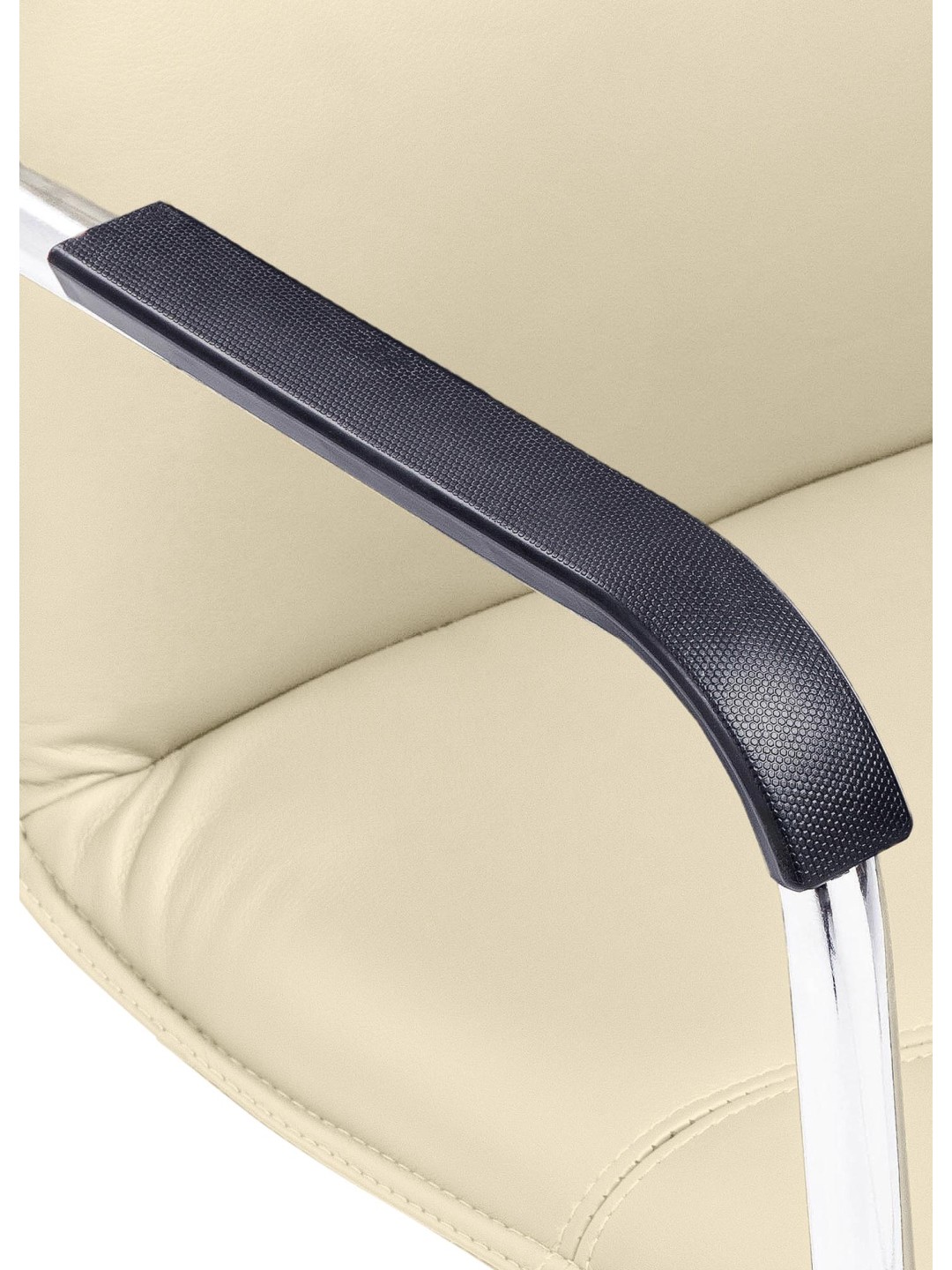 Silla de visita Seattle, crema