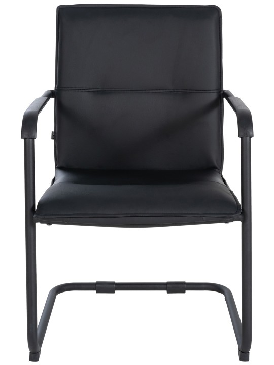 Silla de visita Seattle, negro/negro Silla de visita Seattle, negro/negro