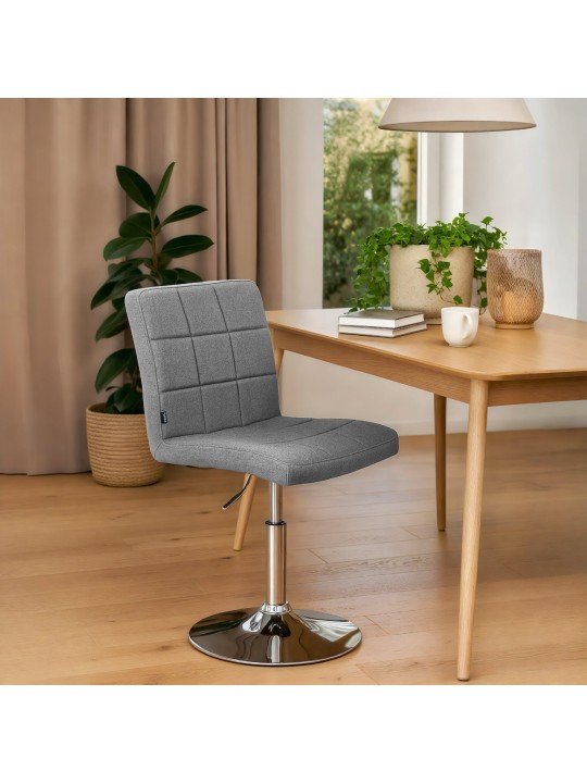 Silla Ricky tela, gris Silla Ricky tela, gris