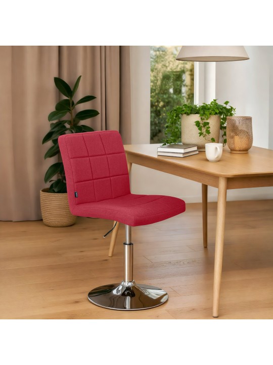 Silla Ricky tela, rojo Silla Ricky tela, rojo