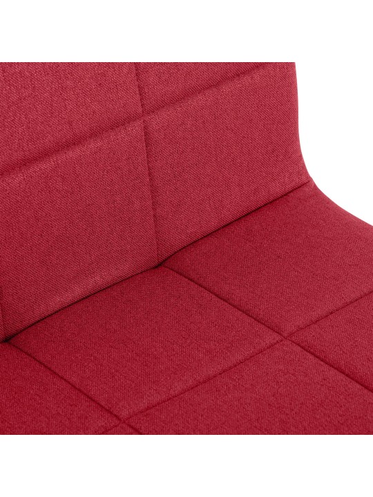 Silla Ricky tela, rojo Silla Ricky tela, rojo