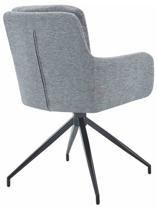 Silla de comedor tela Pickett, gris Silla de comedor tela Pickett, gris
