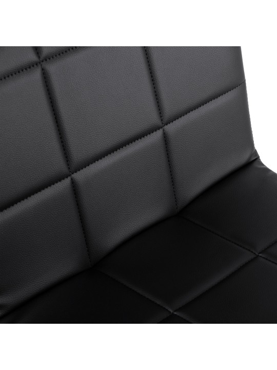 Silla Ricky símil piel, negro Silla Ricky símil piel, negro