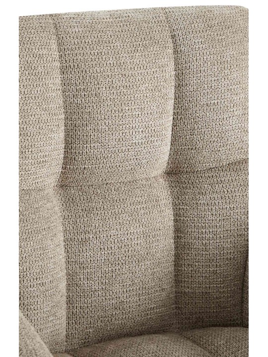 Silla de comedor Jonah tela, taupe