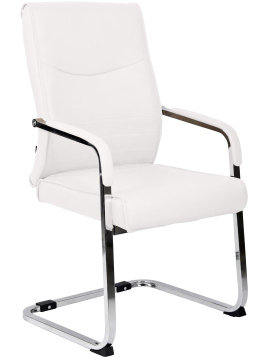 Silla de visita Hobart, blanco