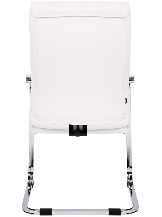 Silla de visita Hobart, blanco