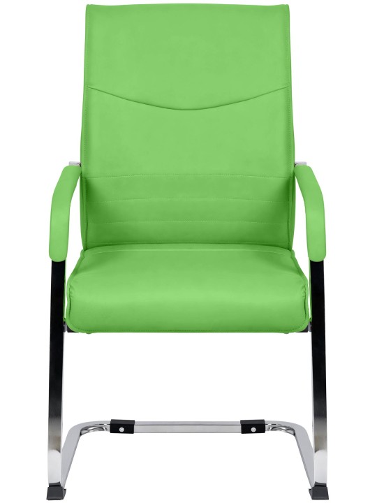 Juego de 2 sillas para visitas Hobart, verde